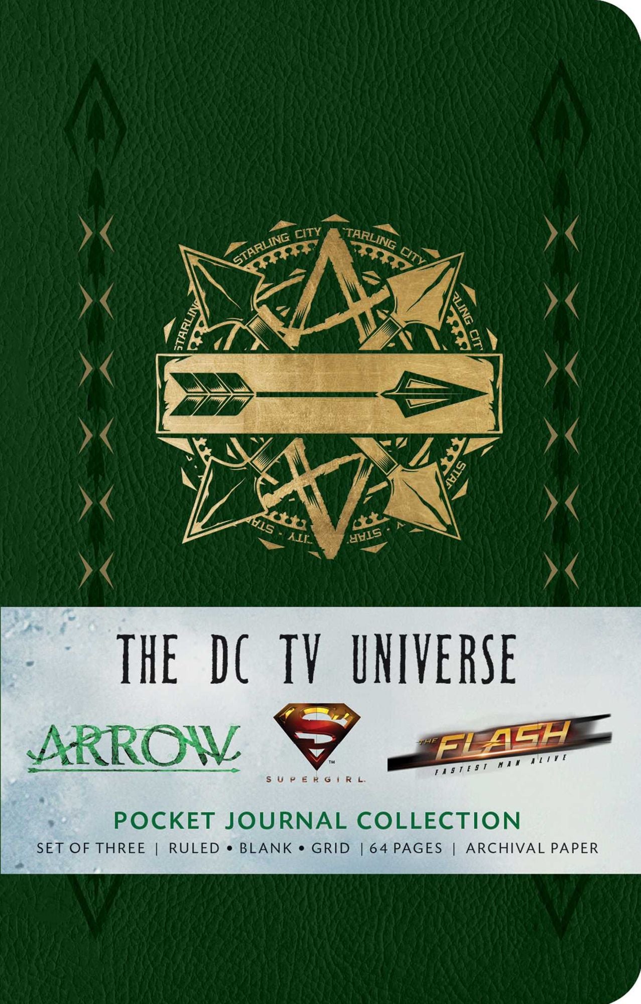 The DC TV Universe: Pocket Notebook Collection (Set of 3)