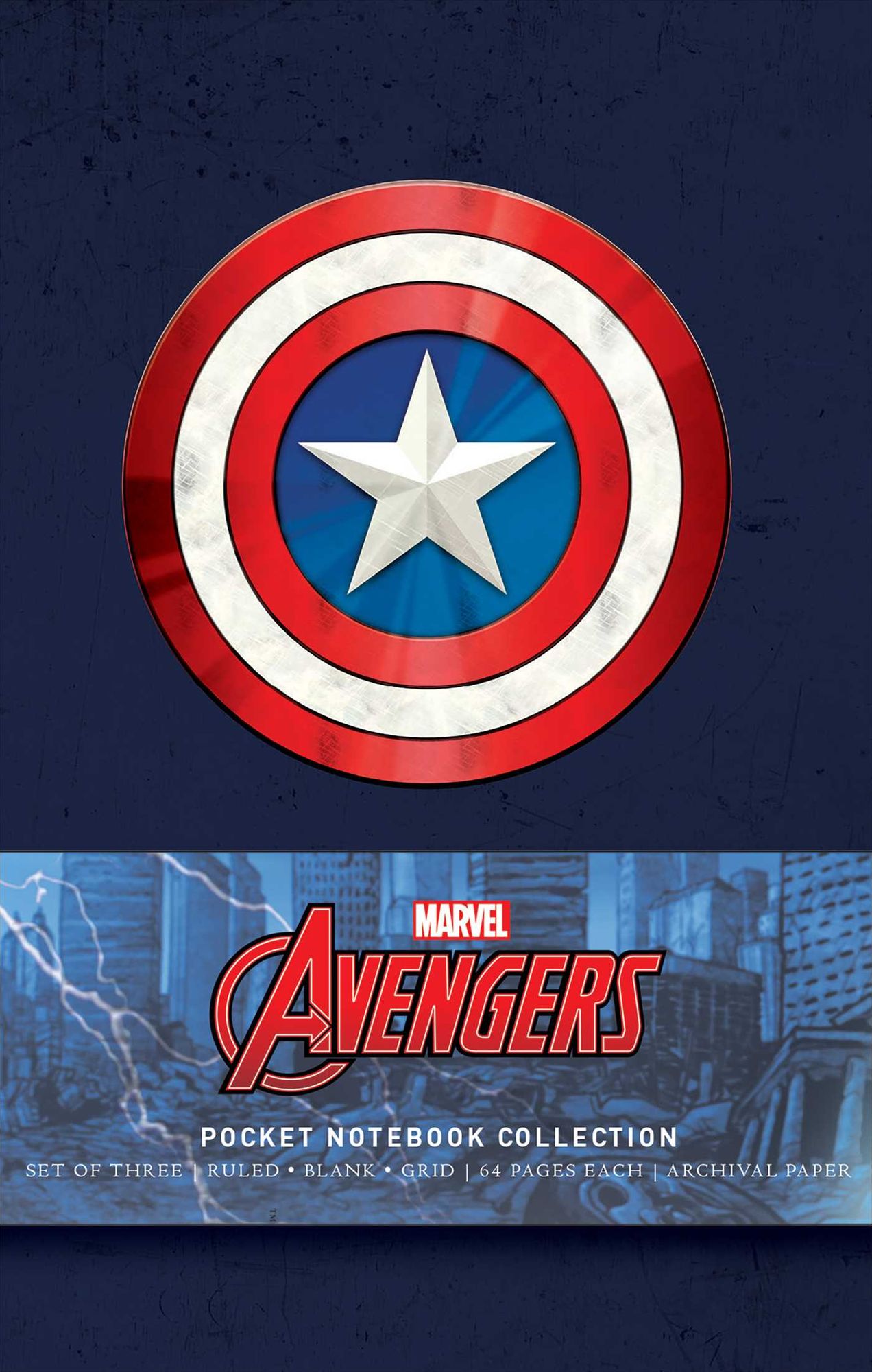 Marvel's Avengers Pocket Notebook Collection (Set of 3)