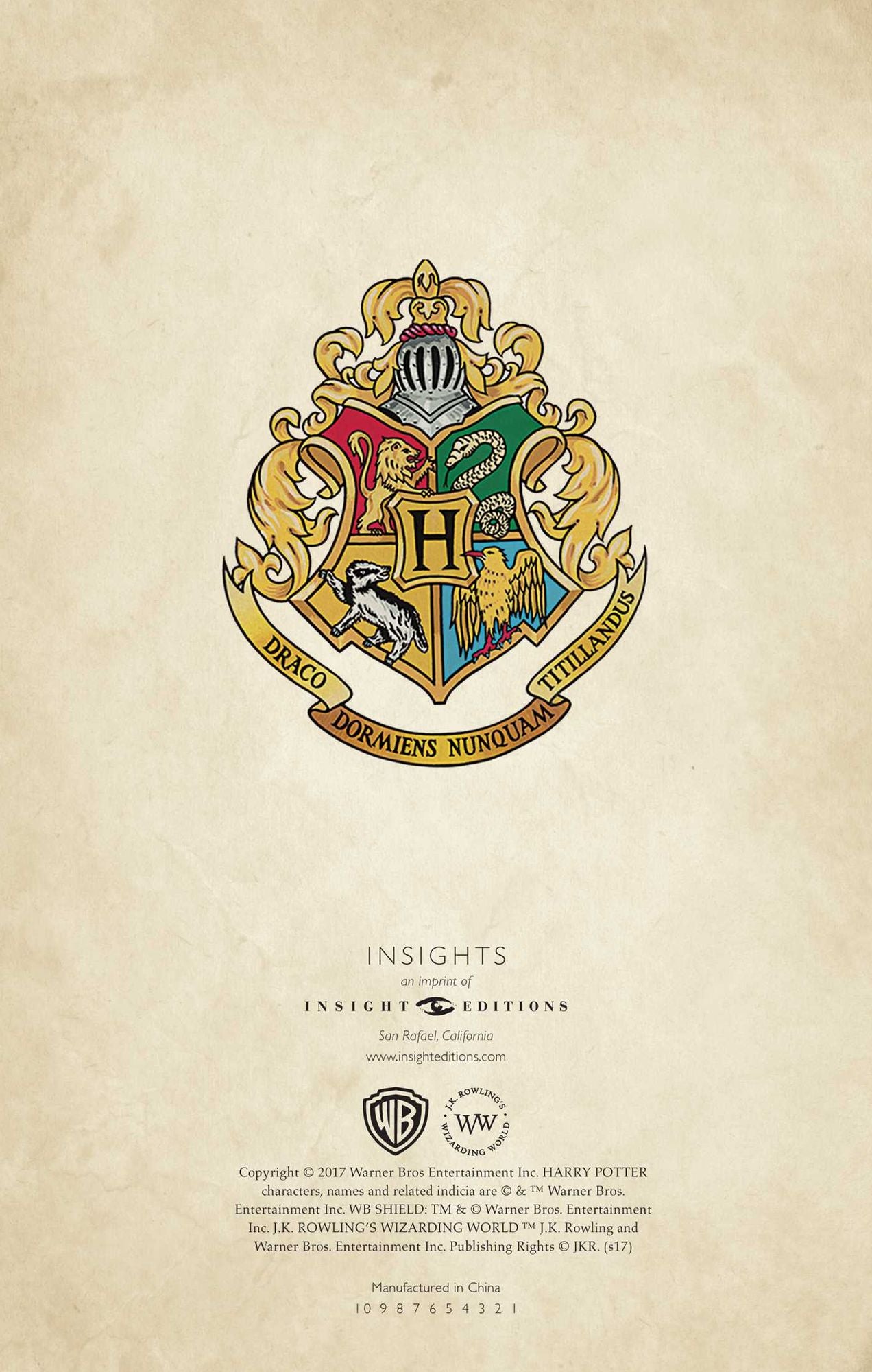 Harry Potter: Hogwarts Ruled Notebook