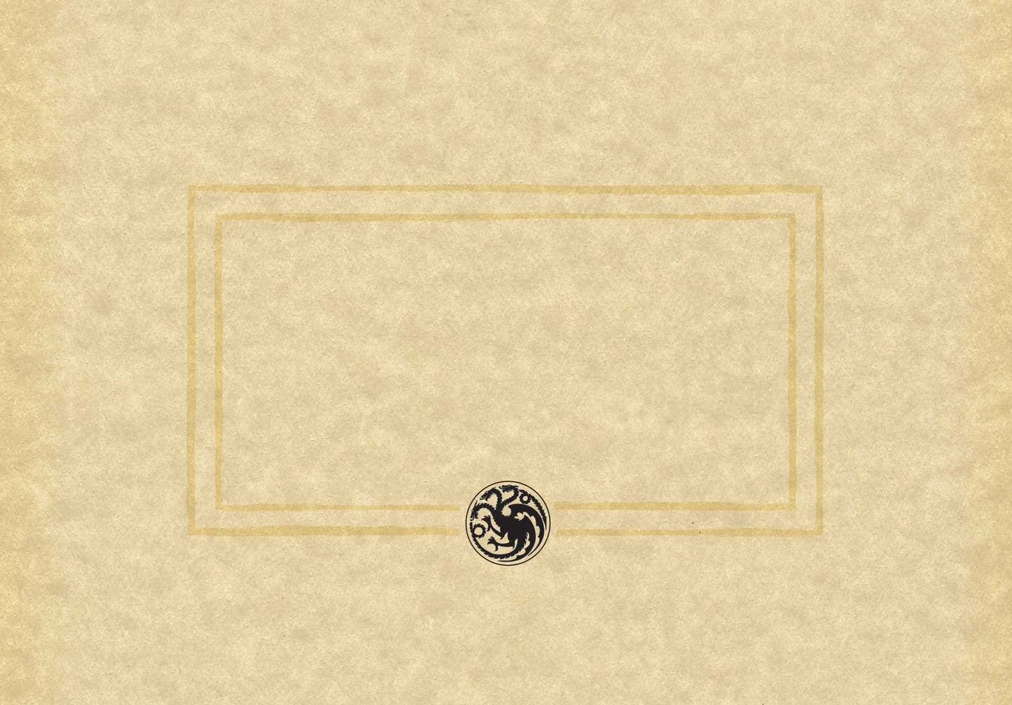 Game of Thrones: House Targaryen: Desktop Stationery Set (with Pen)