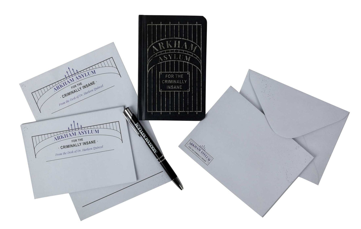 DC Comics: Arkham Asylum Desktop Stationery Set (with Pen)
