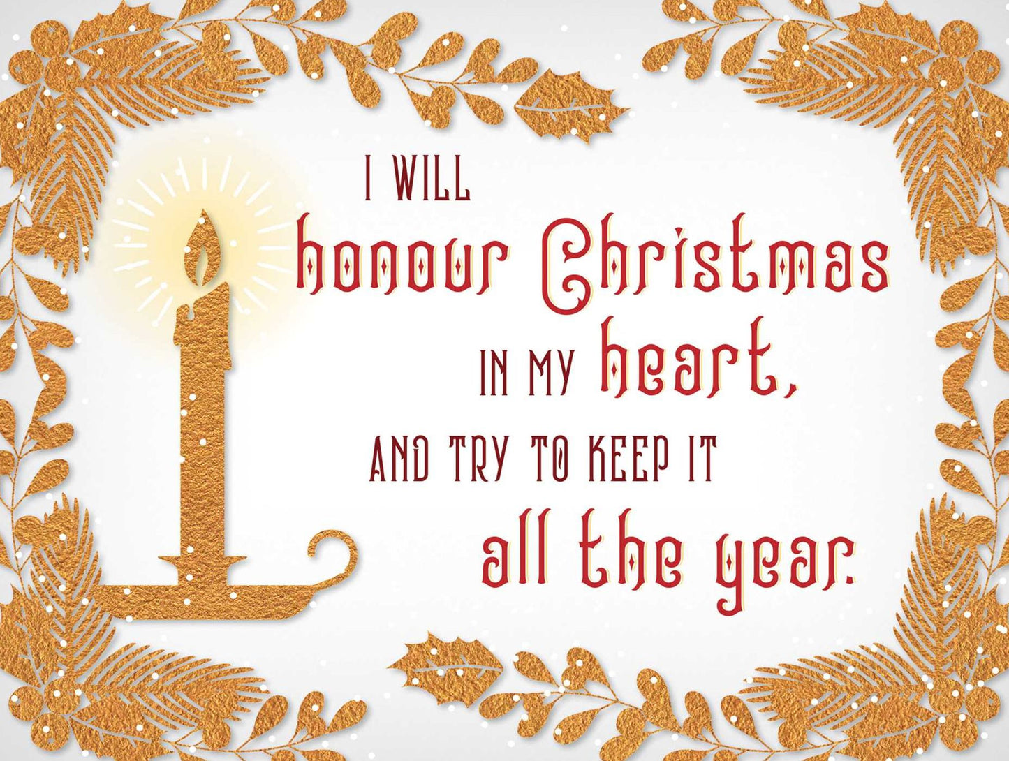 Charles Dickens: A Christmas Carol Deluxe Note Card Set (with Keepsake Book Box)