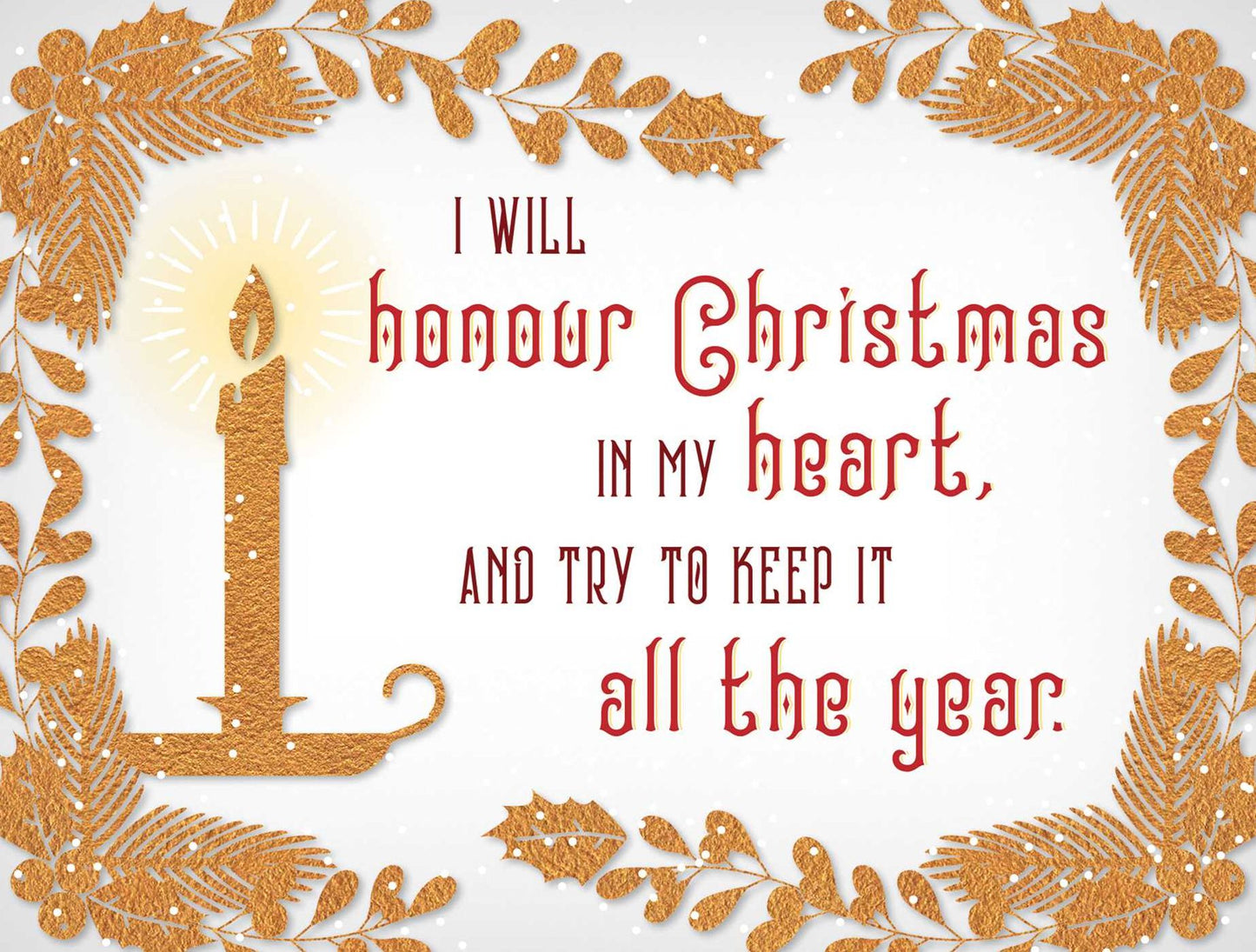 Charles Dickens: A Christmas Carol Deluxe Note Card Set (with Keepsake Book Box)