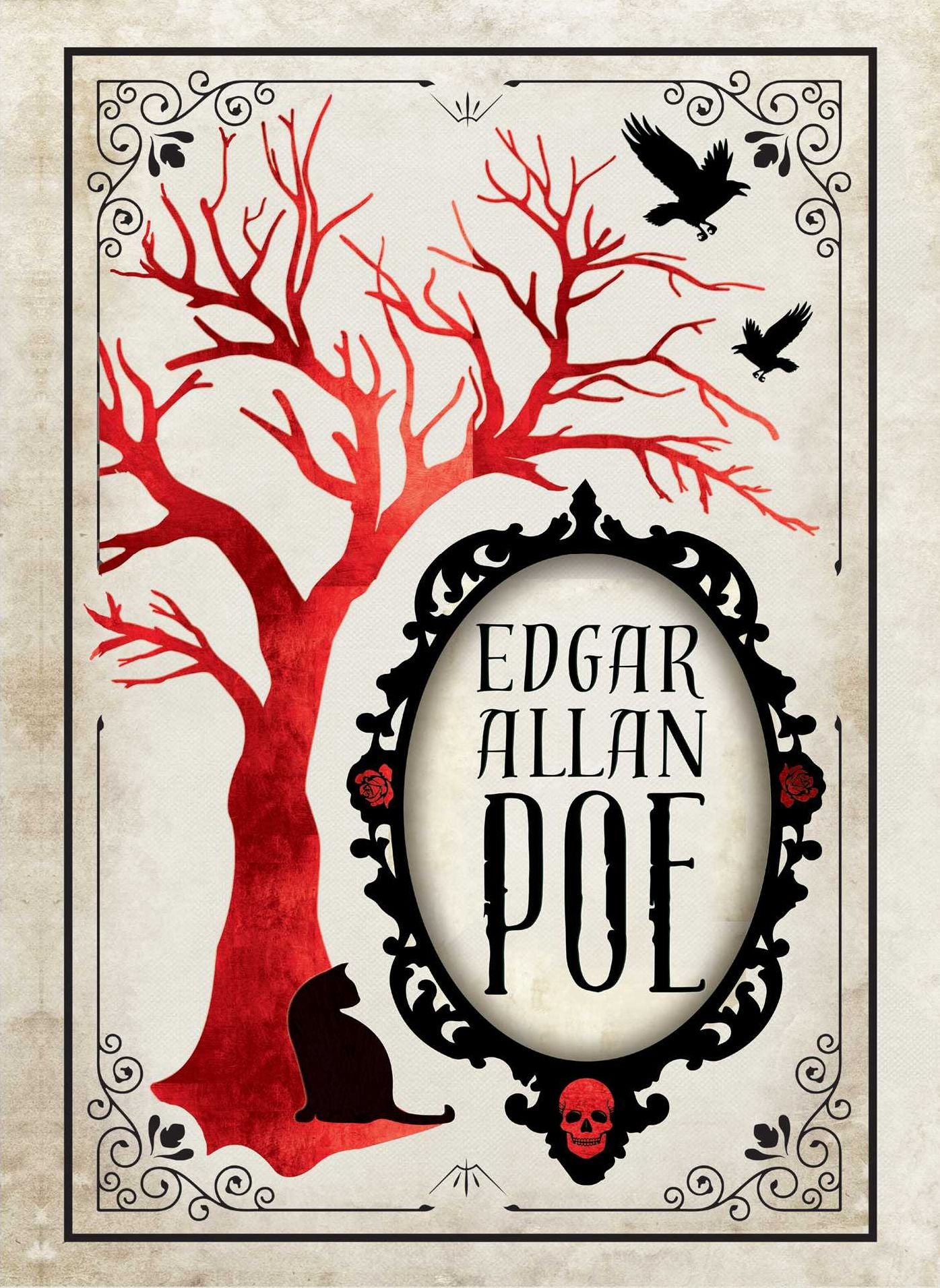 Edgar Allan Poe Deluxe Note Card Set (with Keepsake Book Box)