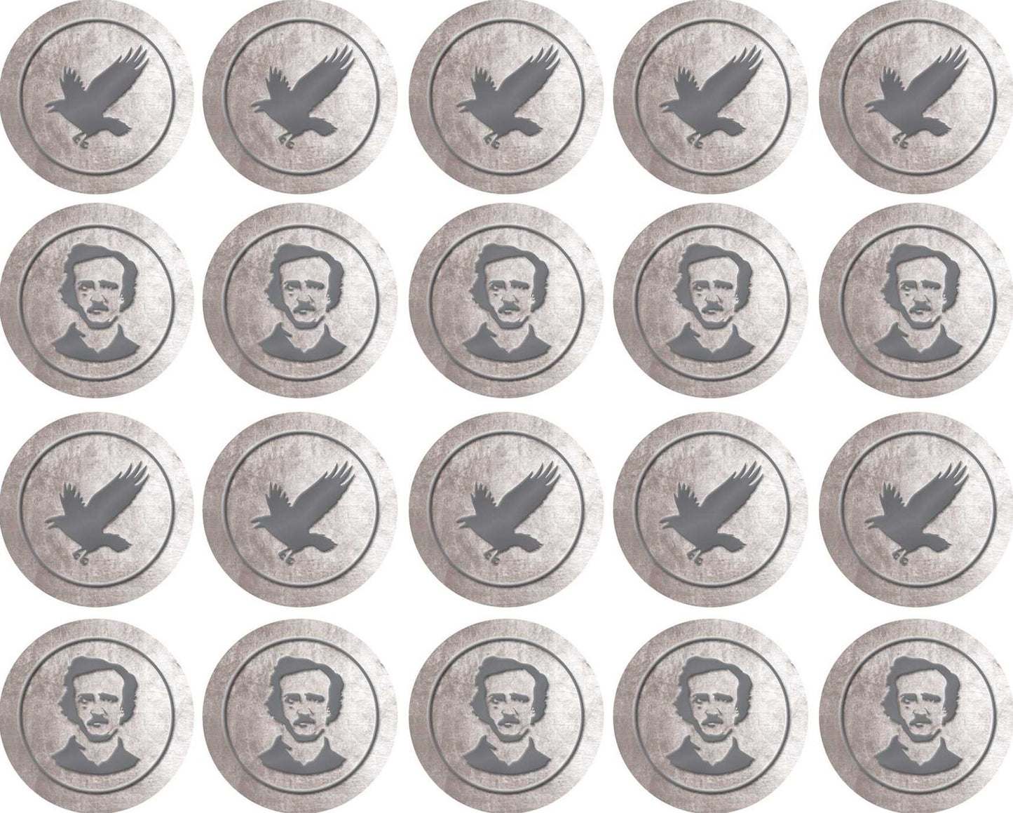 Edgar Allan Poe Deluxe Note Card Set (with Keepsake Book Box)