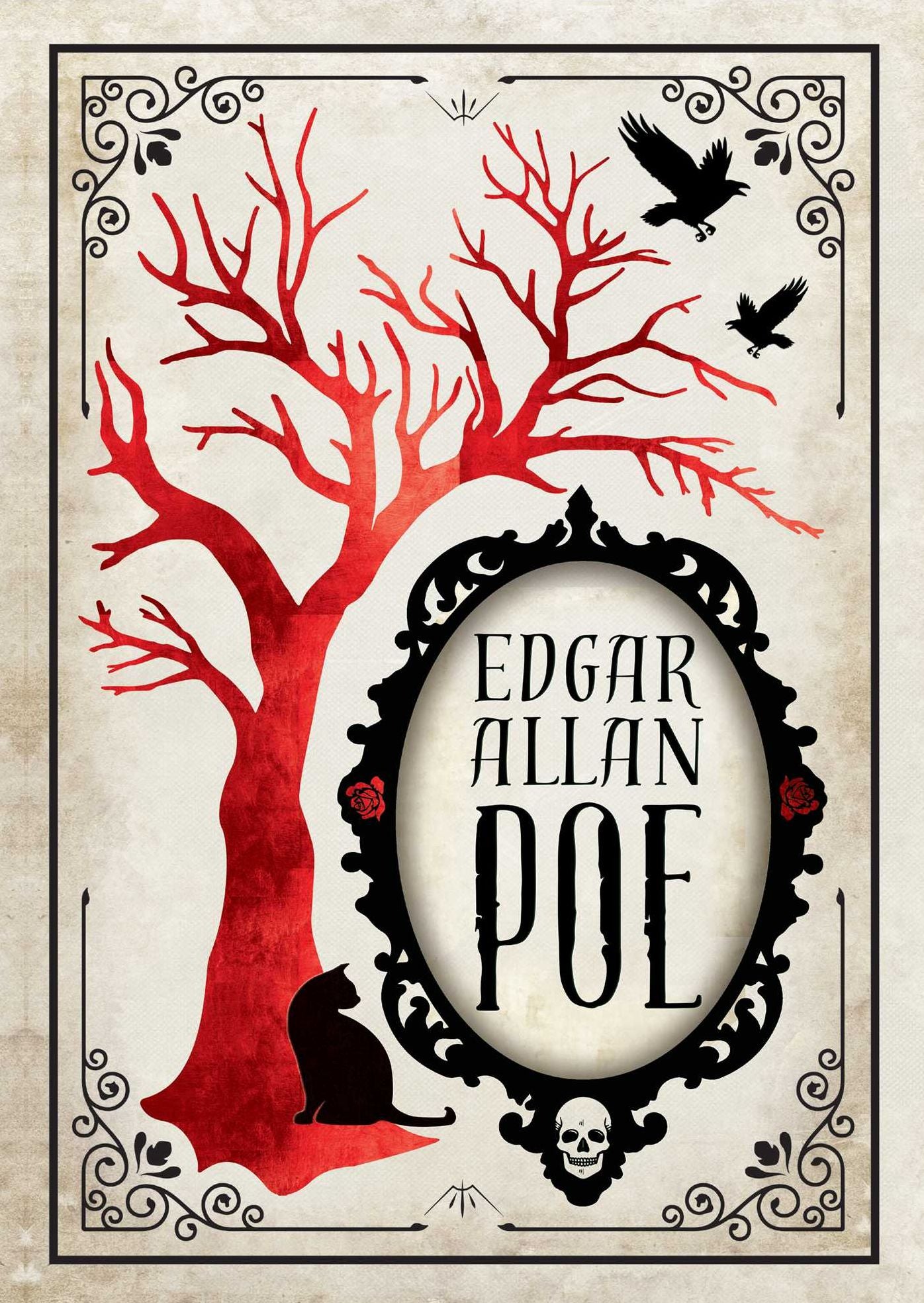 Edgar Allan Poe Deluxe Note Card Set (with Keepsake Book Box)
