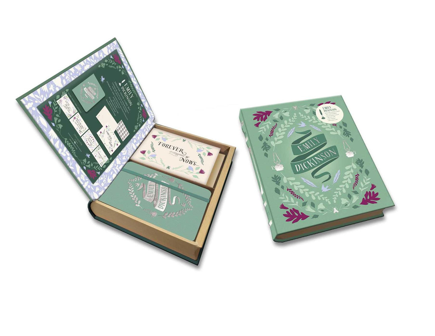 Emily Dickinson Deluxe Note Card Set (With Keepsake Book Box)