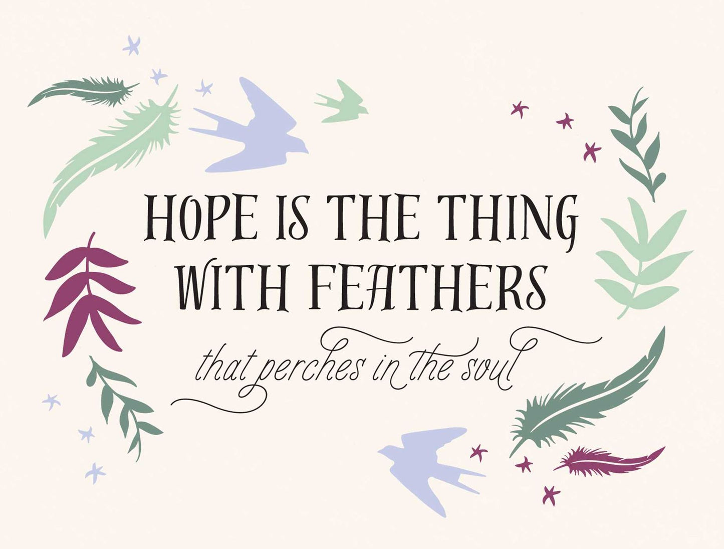 Emily Dickinson Deluxe Note Card Set (With Keepsake Book Box)