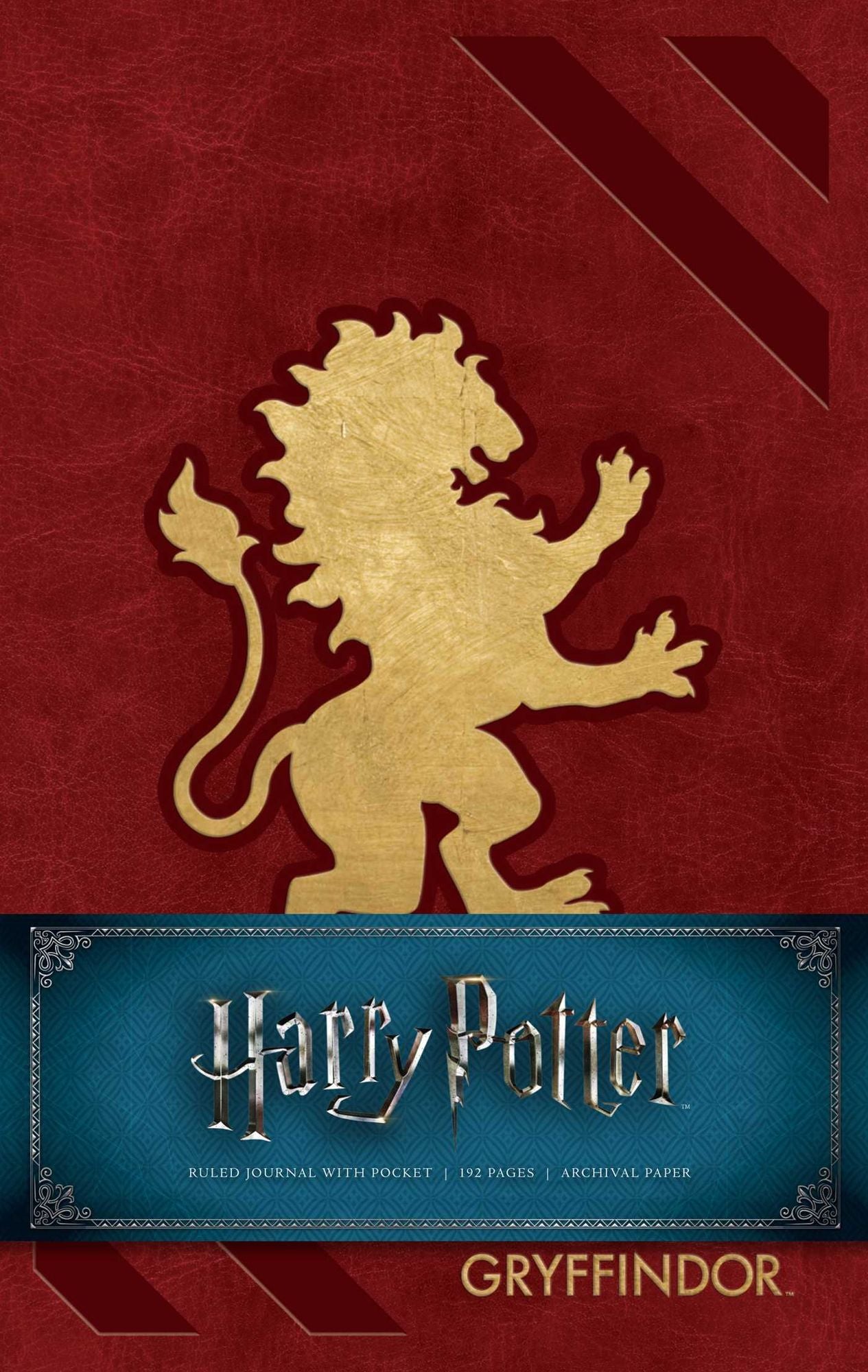 Harry Potter Gryffindor Bound Ruled Journal