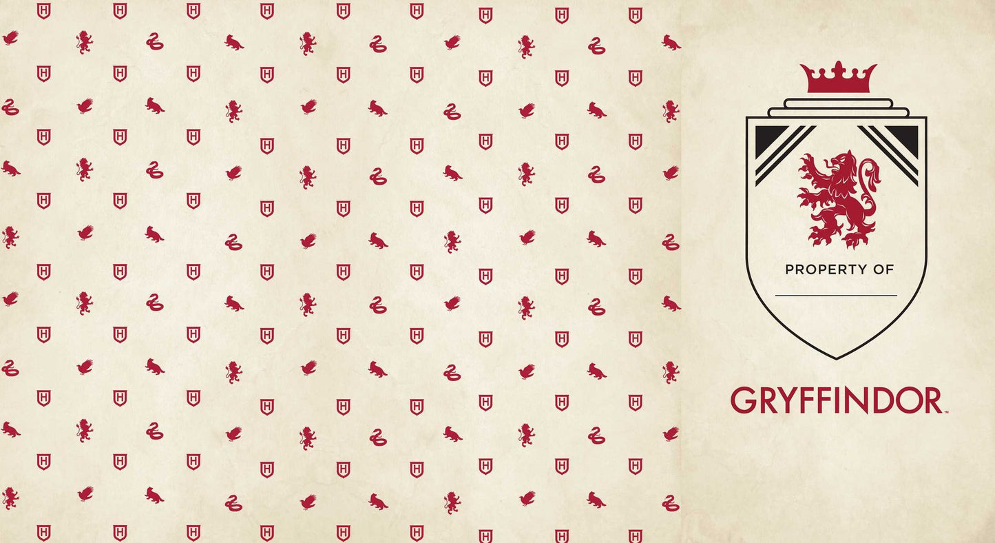 Harry Potter Gryffindor Bound Ruled Journal