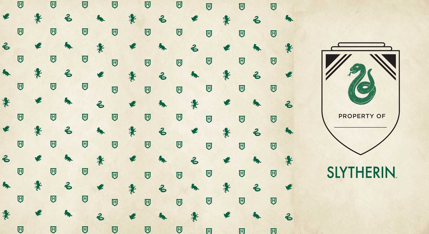 Harry Potter Slytherin Bound Ruled Journal