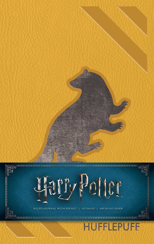 Harry Potter Hufflepuff Bound Ruled Journal