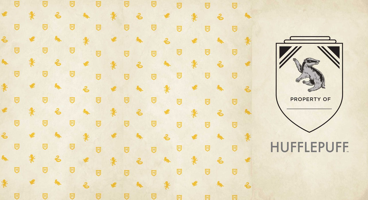 Harry Potter Hufflepuff Bound Ruled Journal
