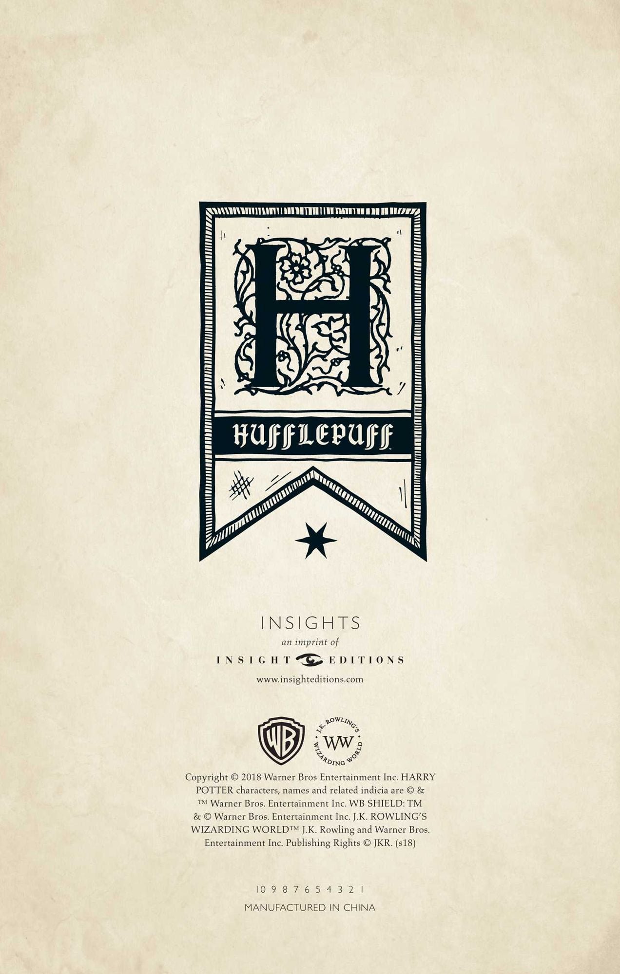 Harry Potter Hufflepuff Bound Ruled Journal