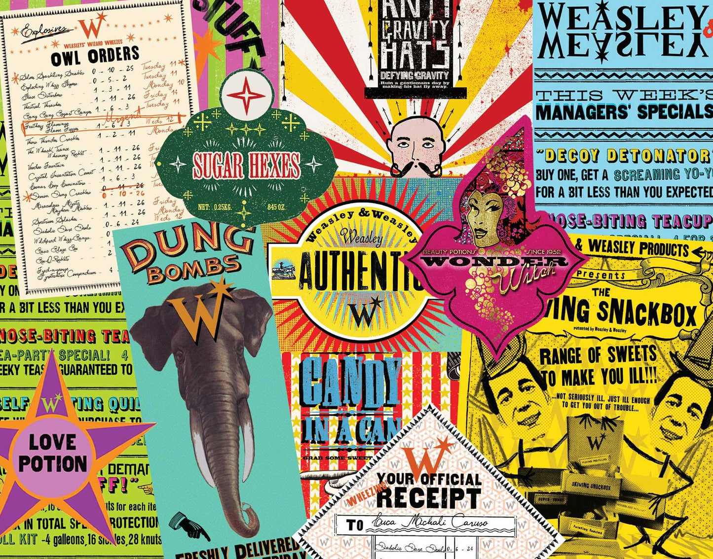 Harry Potter: Weasleys' Wizard Wheezes Hardcover Ruled Journal