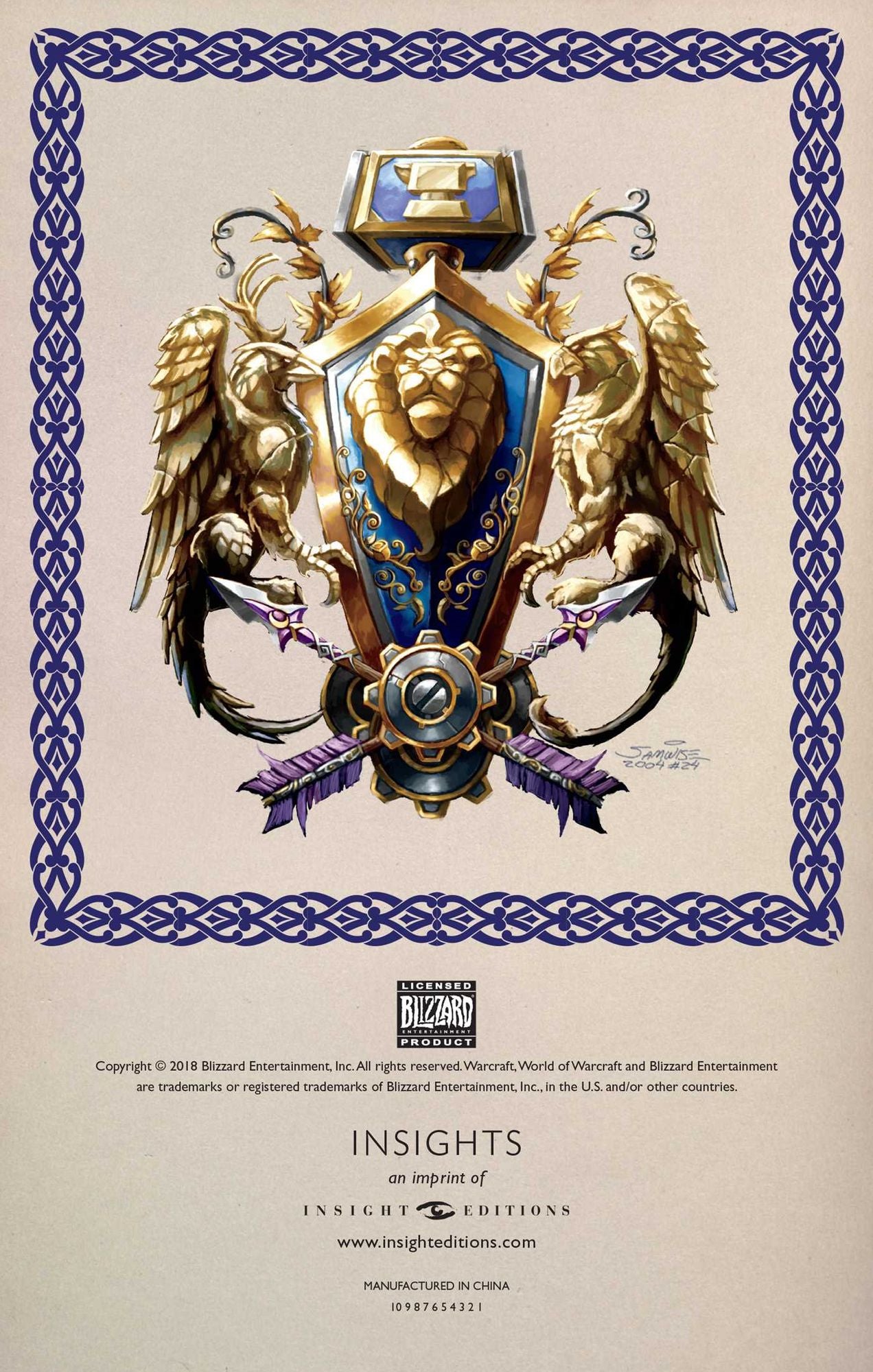 World of Warcraft: Alliance Hardcover Ruled Journal
