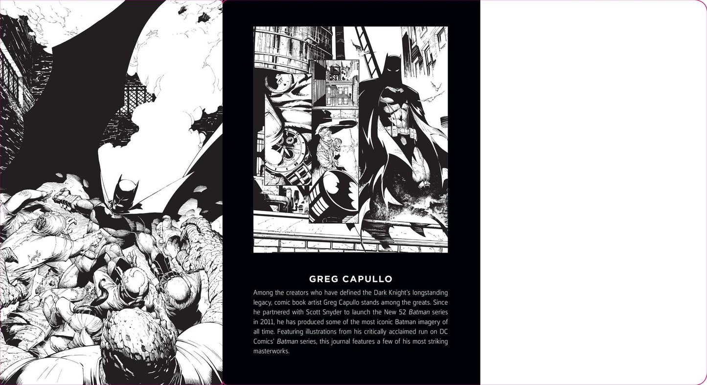 DC Comics: Batman Hardcover Ruled Journal: Artist Edition