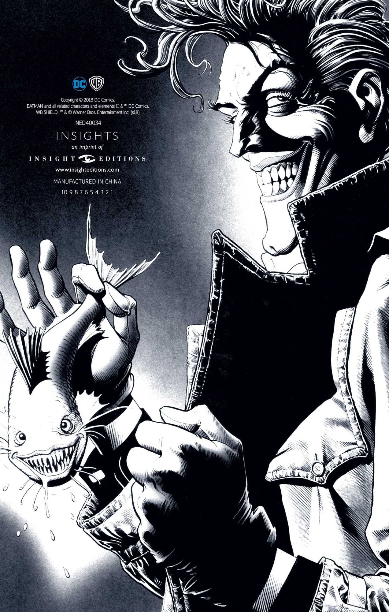 DC Comics: The Joker Hardcover Ruled Journal: Artist Edition