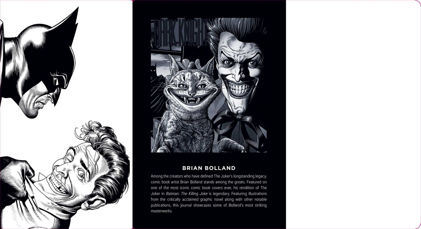 DC Comics: The Joker Hardcover Ruled Journal: Artist Edition