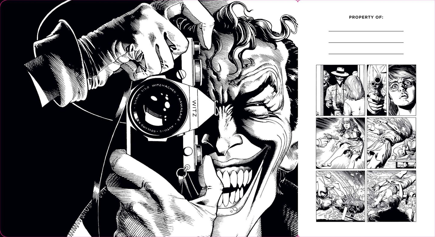 DC Comics: The Joker Hardcover Ruled Journal: Artist Edition