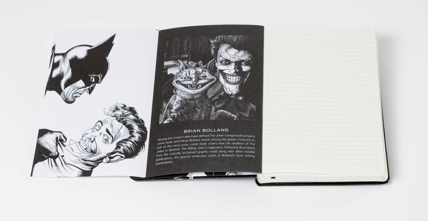 DC Comics: The Joker Hardcover Ruled Journal: Artist Edition