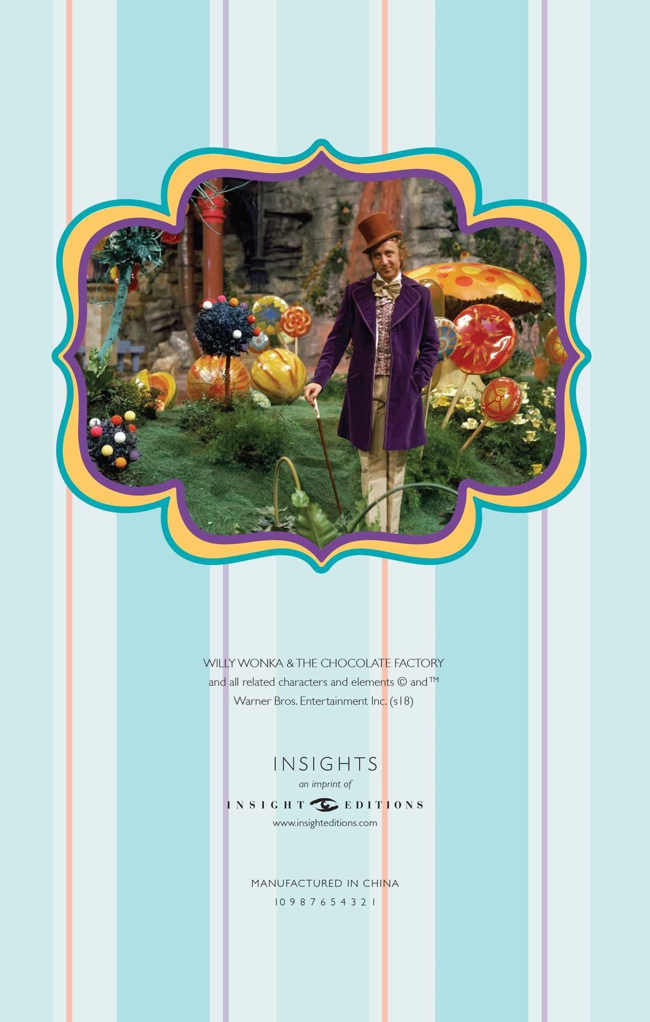 Willy Wonka Hardcover Ruled Journal