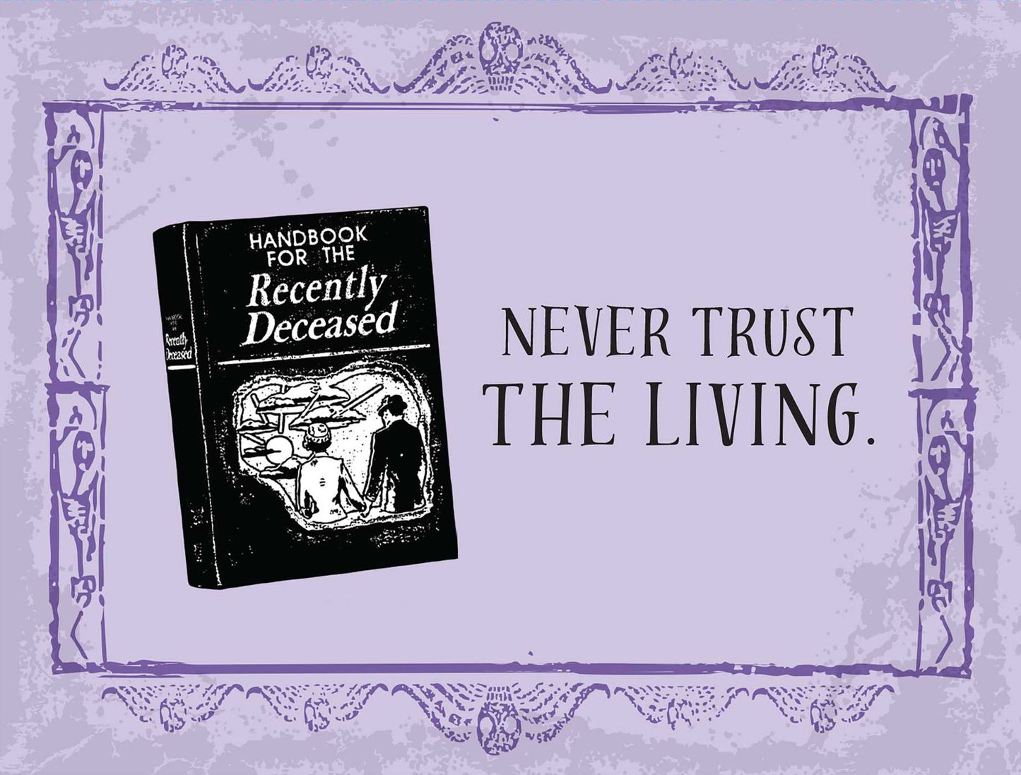 Beetlejuice: Handbook for the Recently Deceased Deluxe Note Card Set (With Keepsake Book Box)