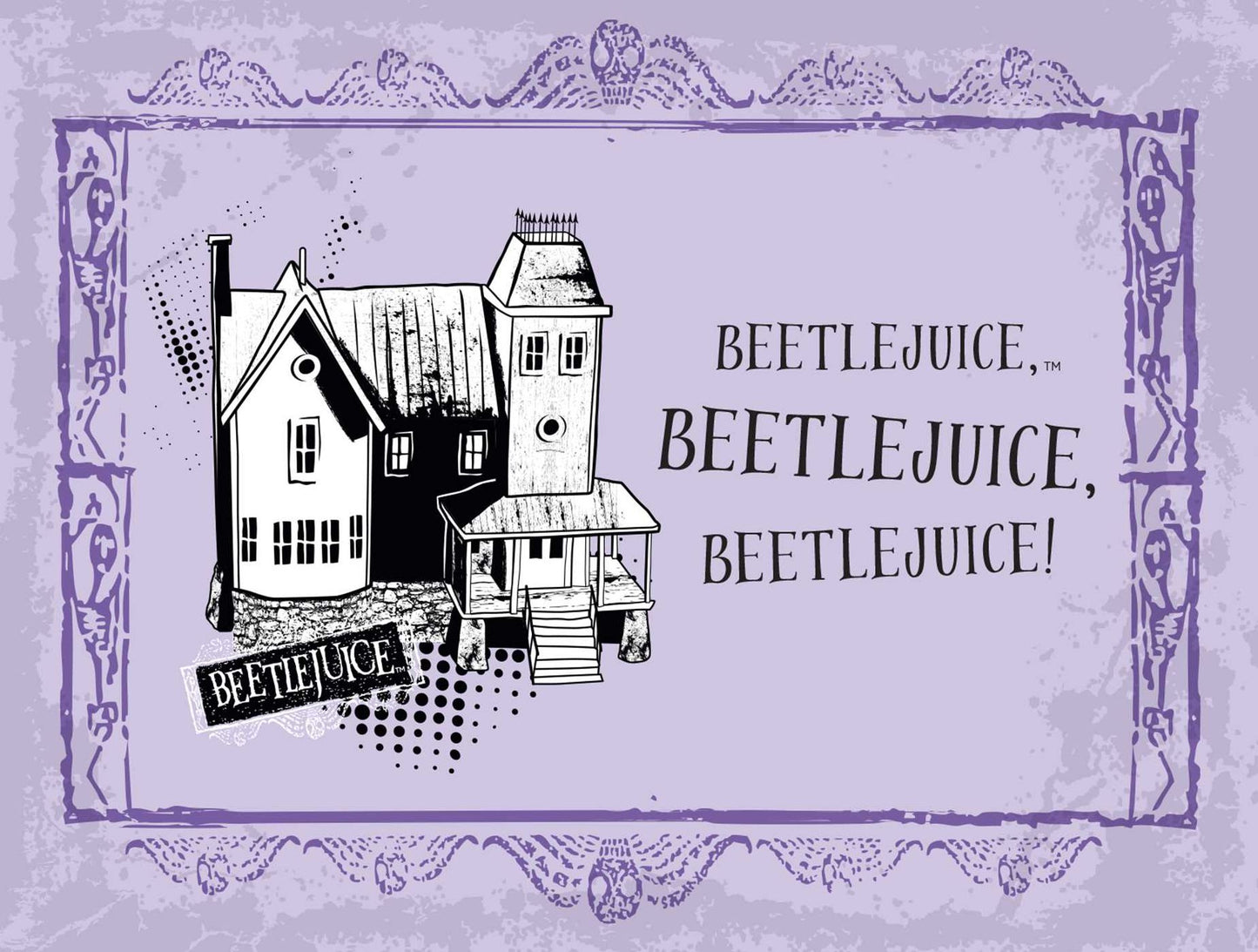 Beetlejuice: Handbook for the Recently Deceased Deluxe Note Card Set (With Keepsake Book Box)