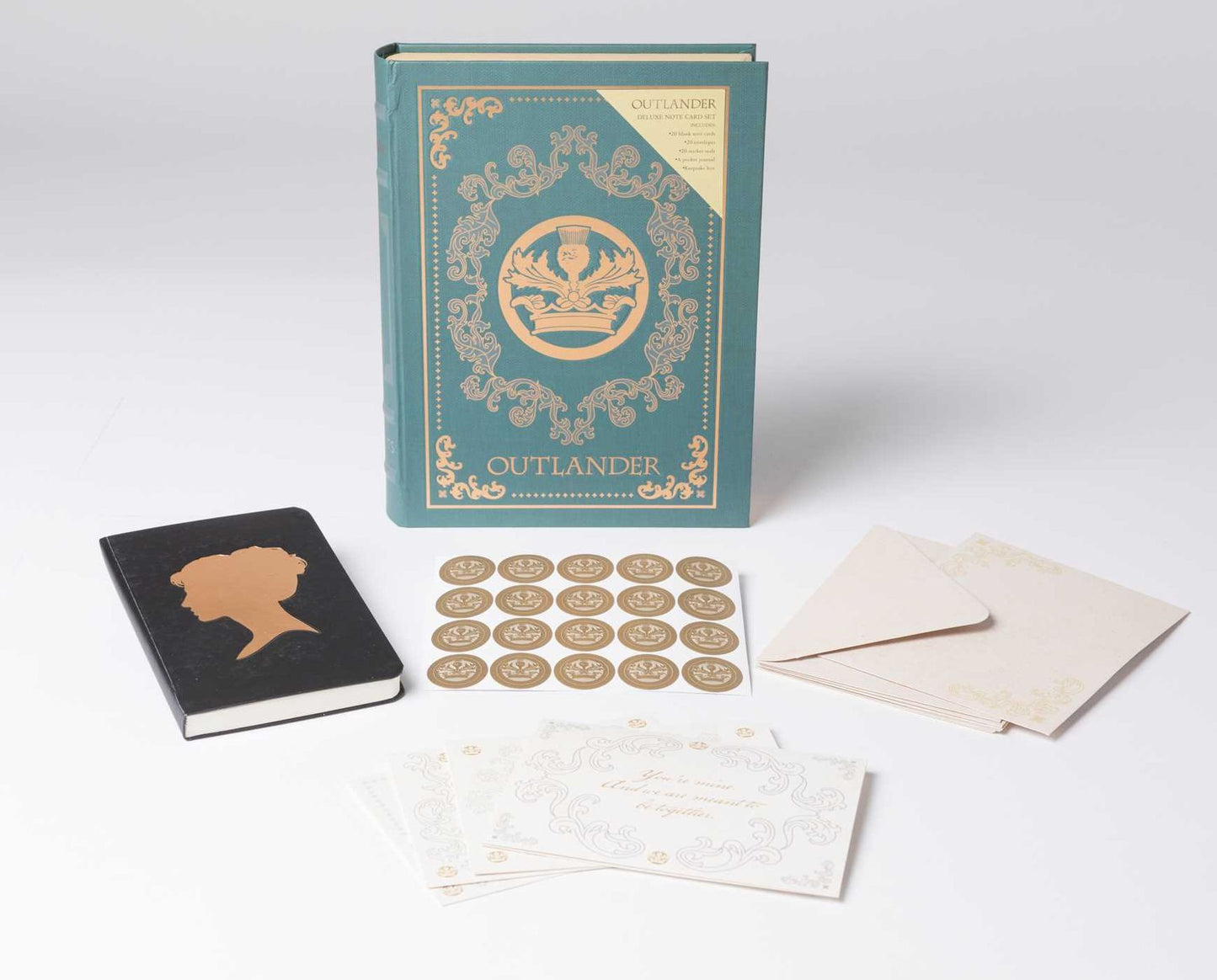 Outlander: Deluxe Note Card Set (With Keepsake Book Box)