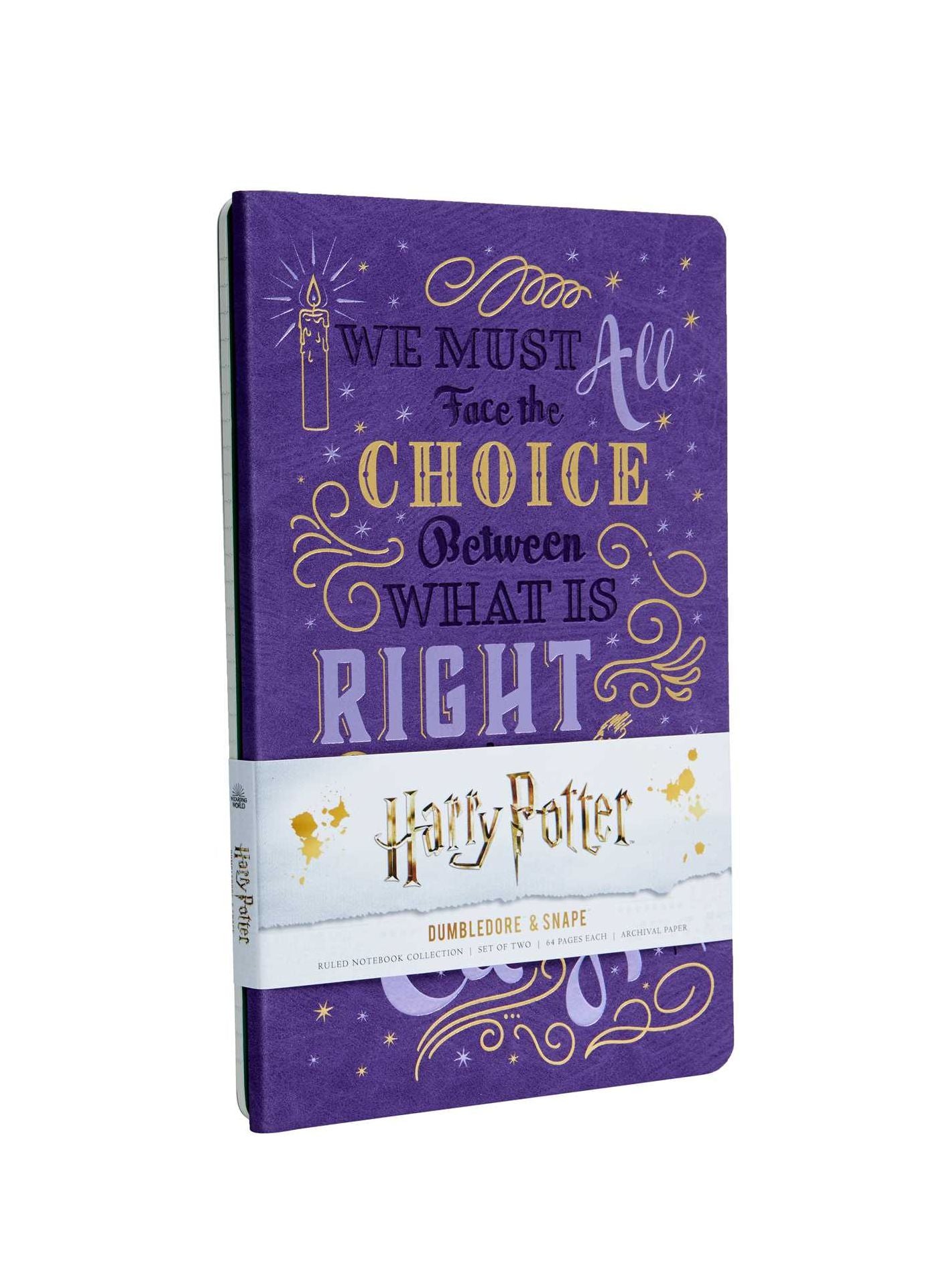 Harry Potter: Character Notebook Collection (Set of 2): Dumbledore and Snape