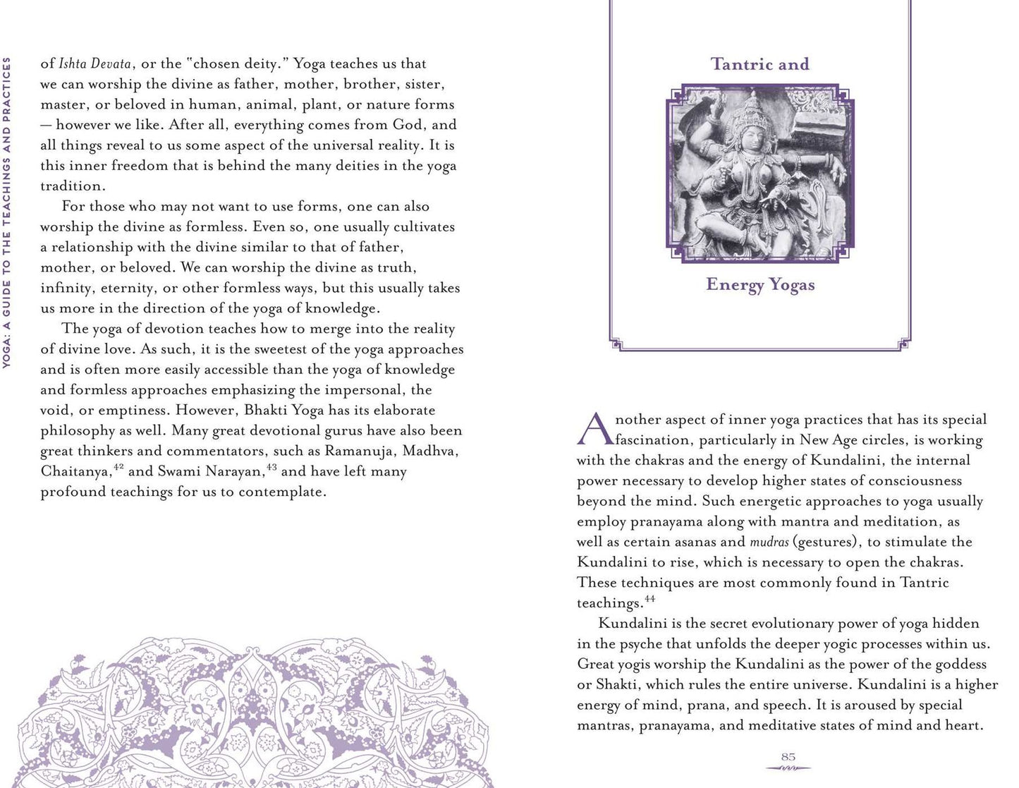 Yoga: A Guide to the Teachings and Practices