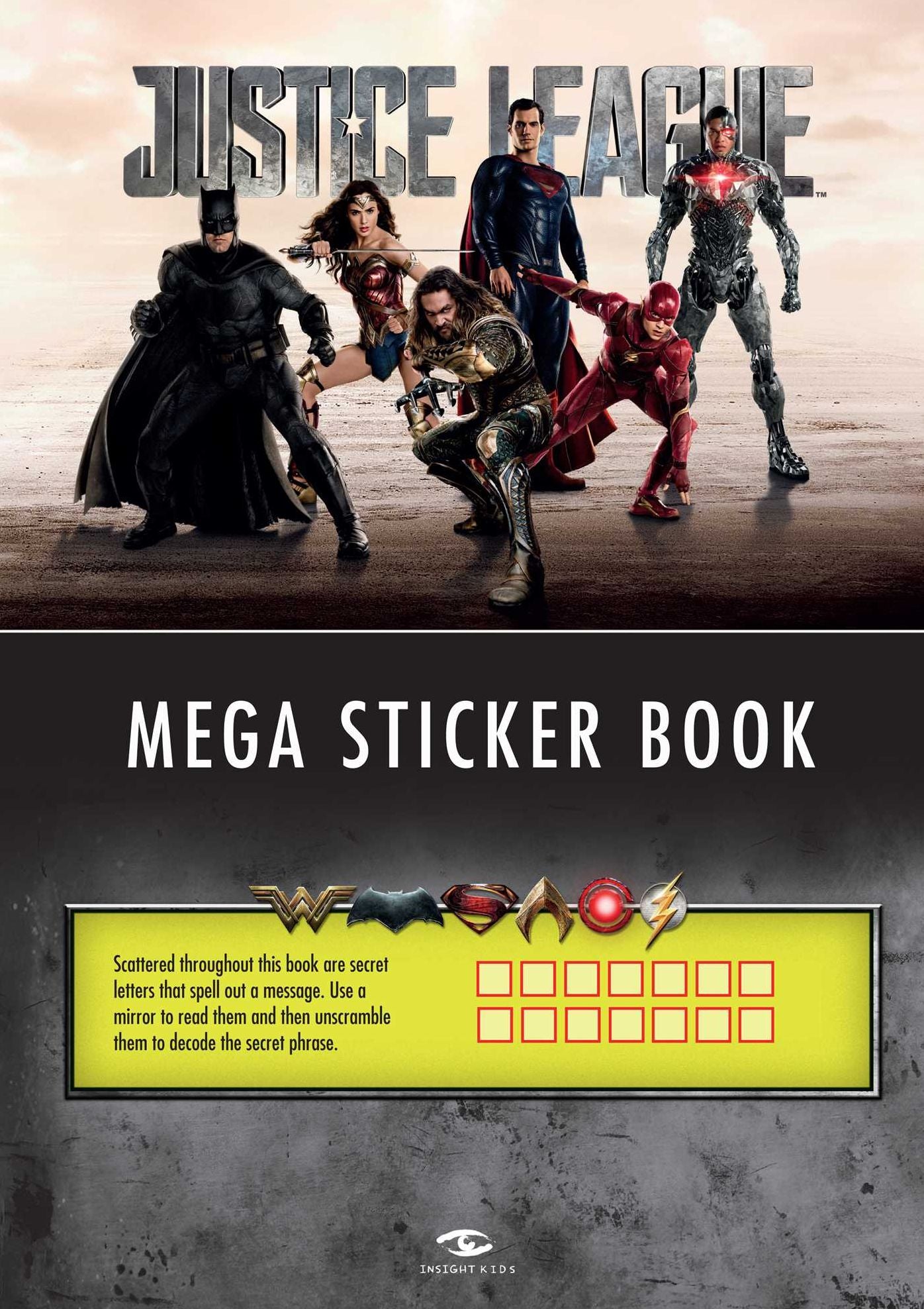 Justice League Mega Sticker Book