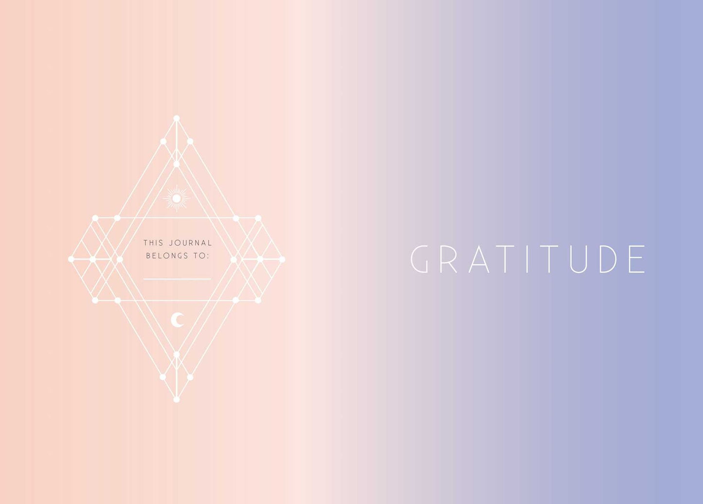 Gratitude: A Day and Night Reflection Journal (90 Days)