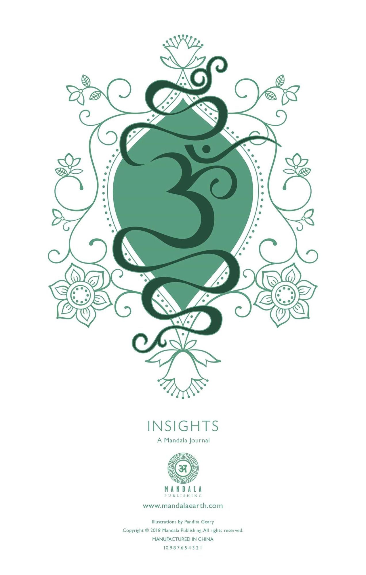 Om Hardcover Ruled Journal