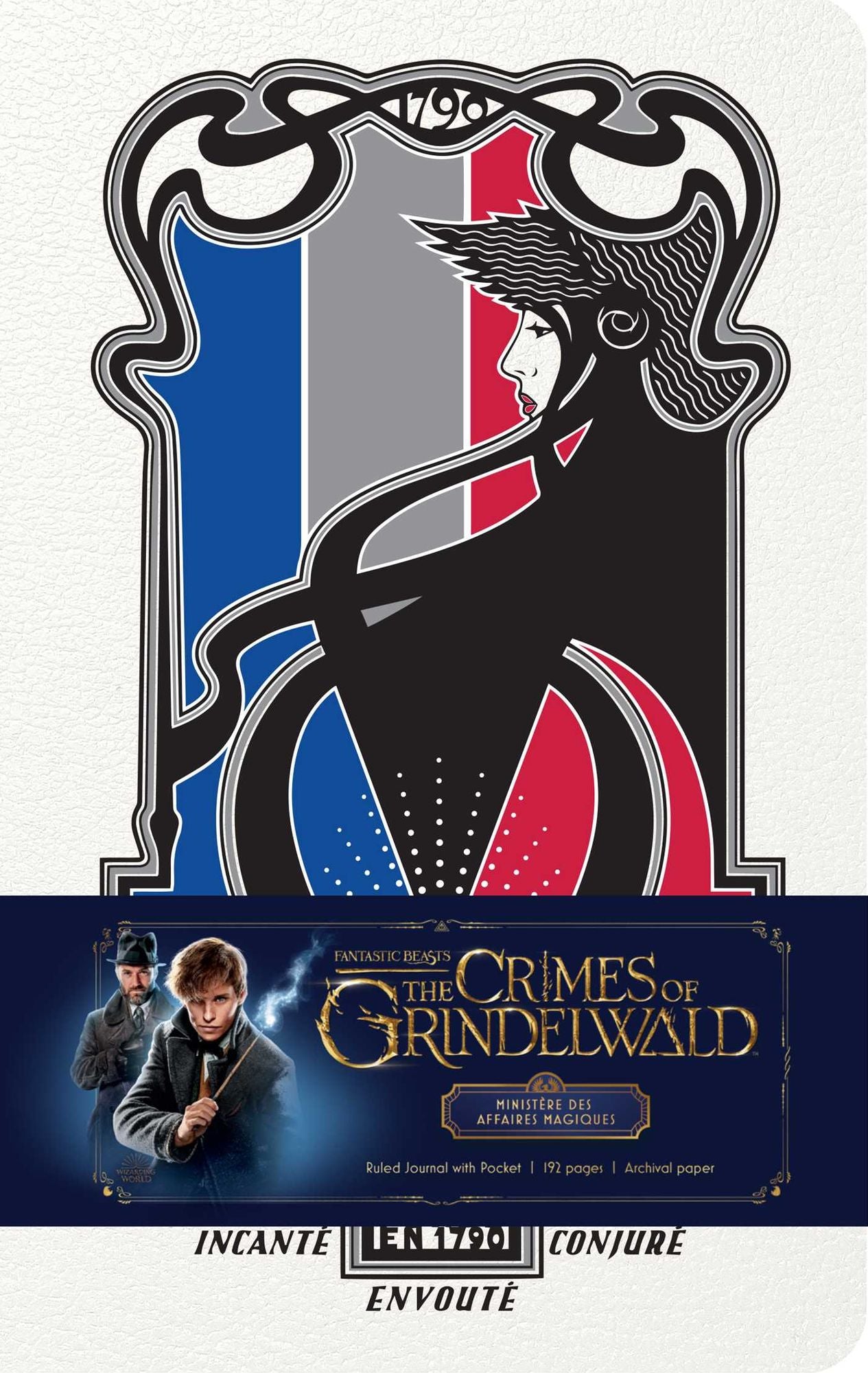 Fantastic Beasts: The Crimes of Grindelwald: MinistÃ¯Â¿Â½re des Affaires Magiques Hardcover Ruled Journal