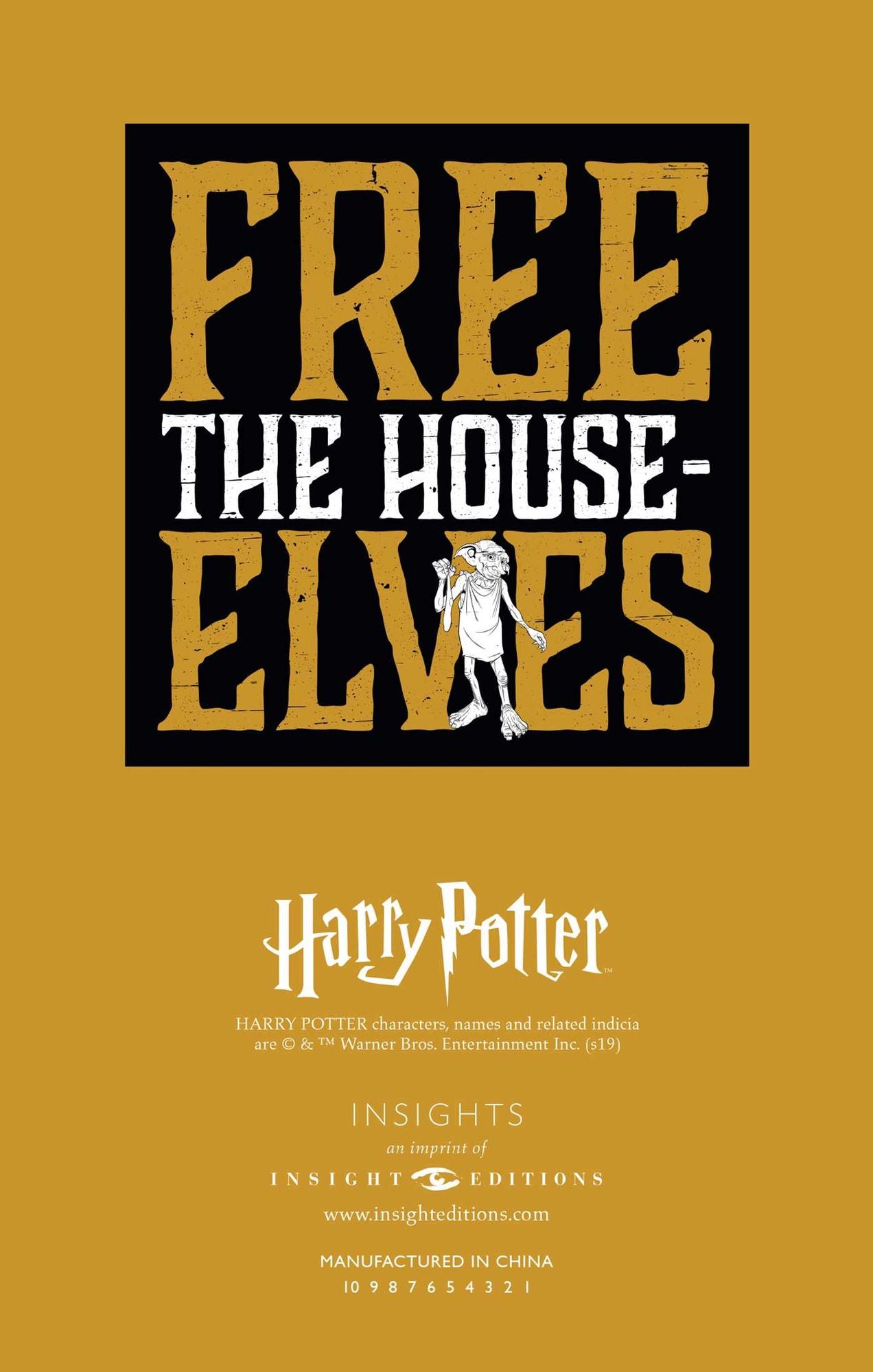 Harry Potter: Dobby Ruled Pocket Journal