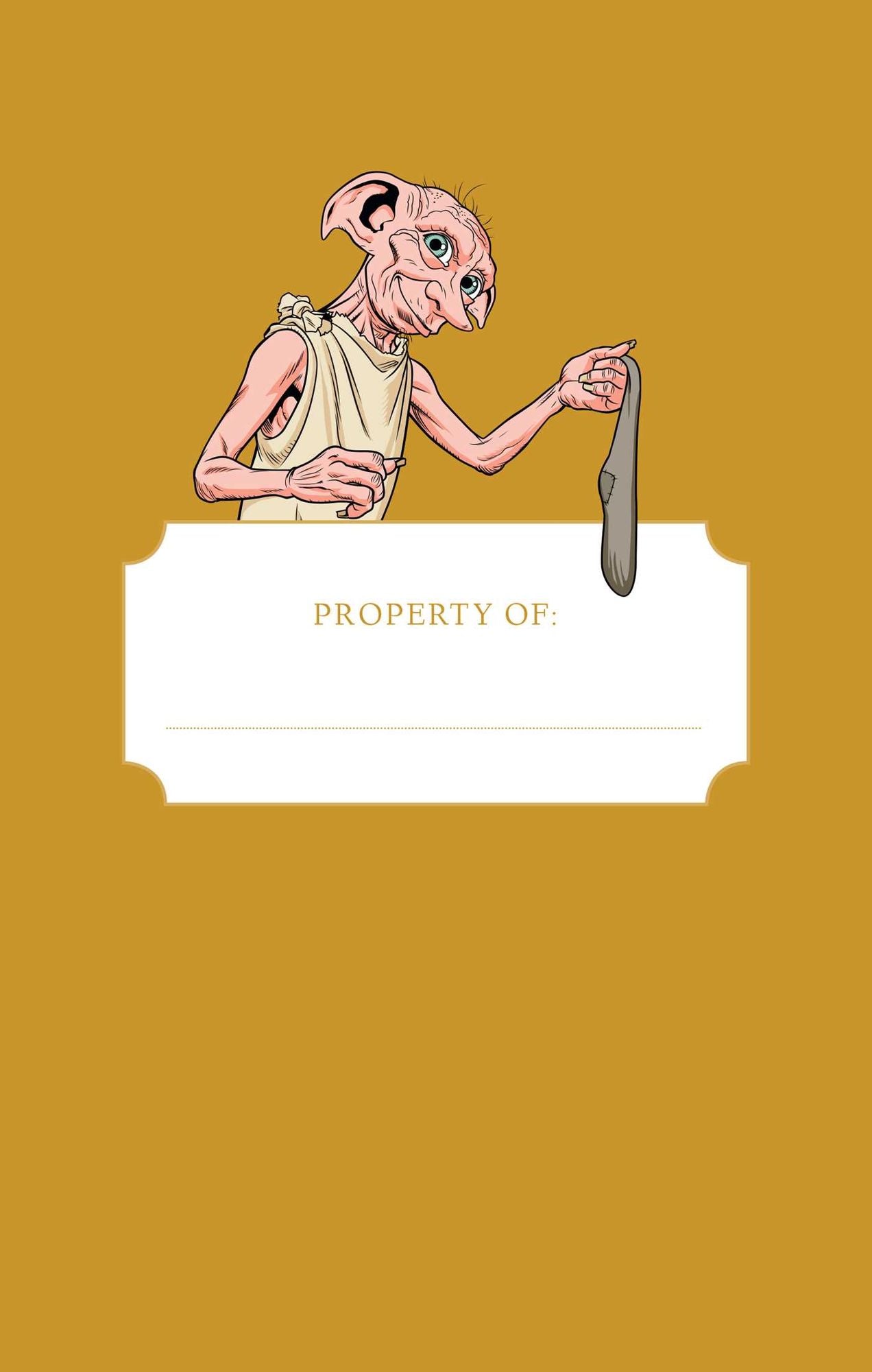 Harry Potter: Dobby Ruled Pocket Journal