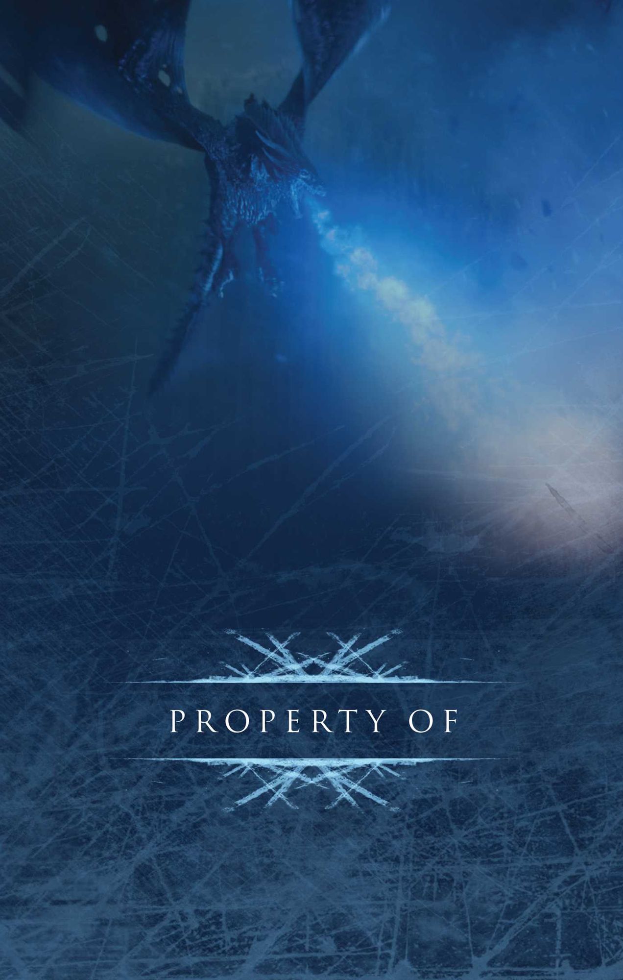 Game of Thrones: Ice Dragon Hardcover Ruled Journal