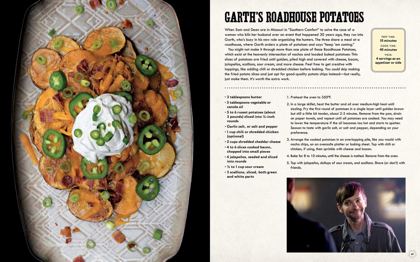 Supernatural the Official Cookbook : Burgers, Pies, and Other Bites from the Road