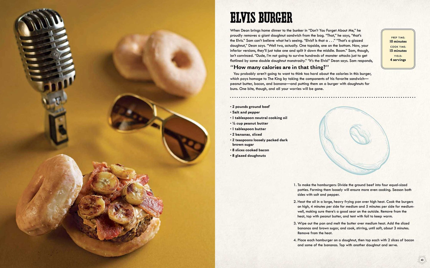 Supernatural the Official Cookbook : Burgers, Pies, and Other Bites from the Road