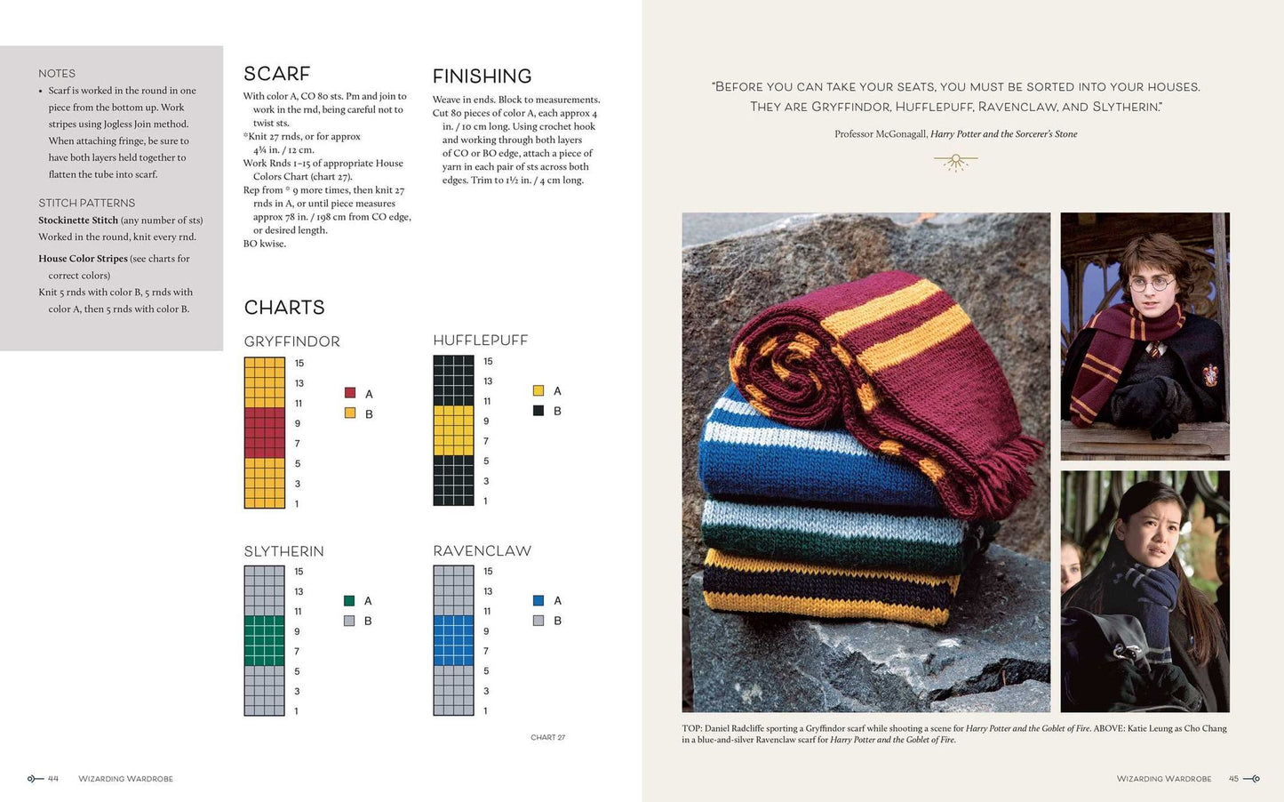 Harry Potter - Knitting Magic : The Official Harry Potter Knitting Pattern Book