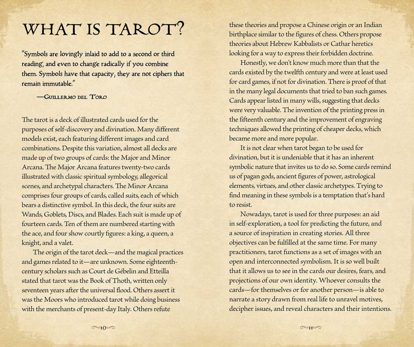 Tarot del Toro: A Tarot Deck and Guidebook Inspired by the World of Guillermo del Toro
