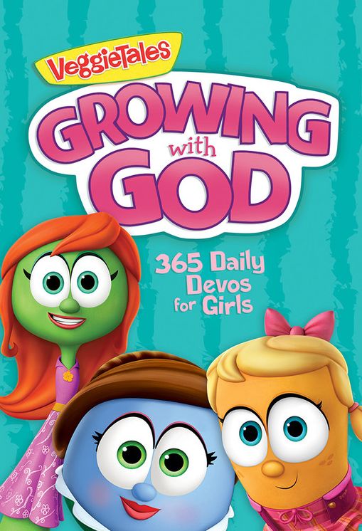 Growing with God: 365 Daily Devos for Girls (Large Print -- QA test)