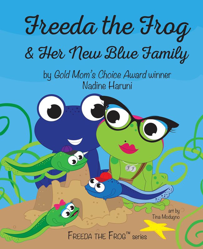Freeda the Frog and Her New Blue Family