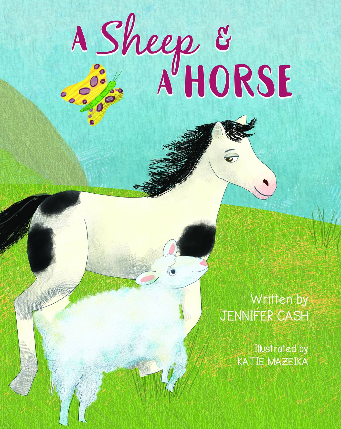A Sheep and a Horse