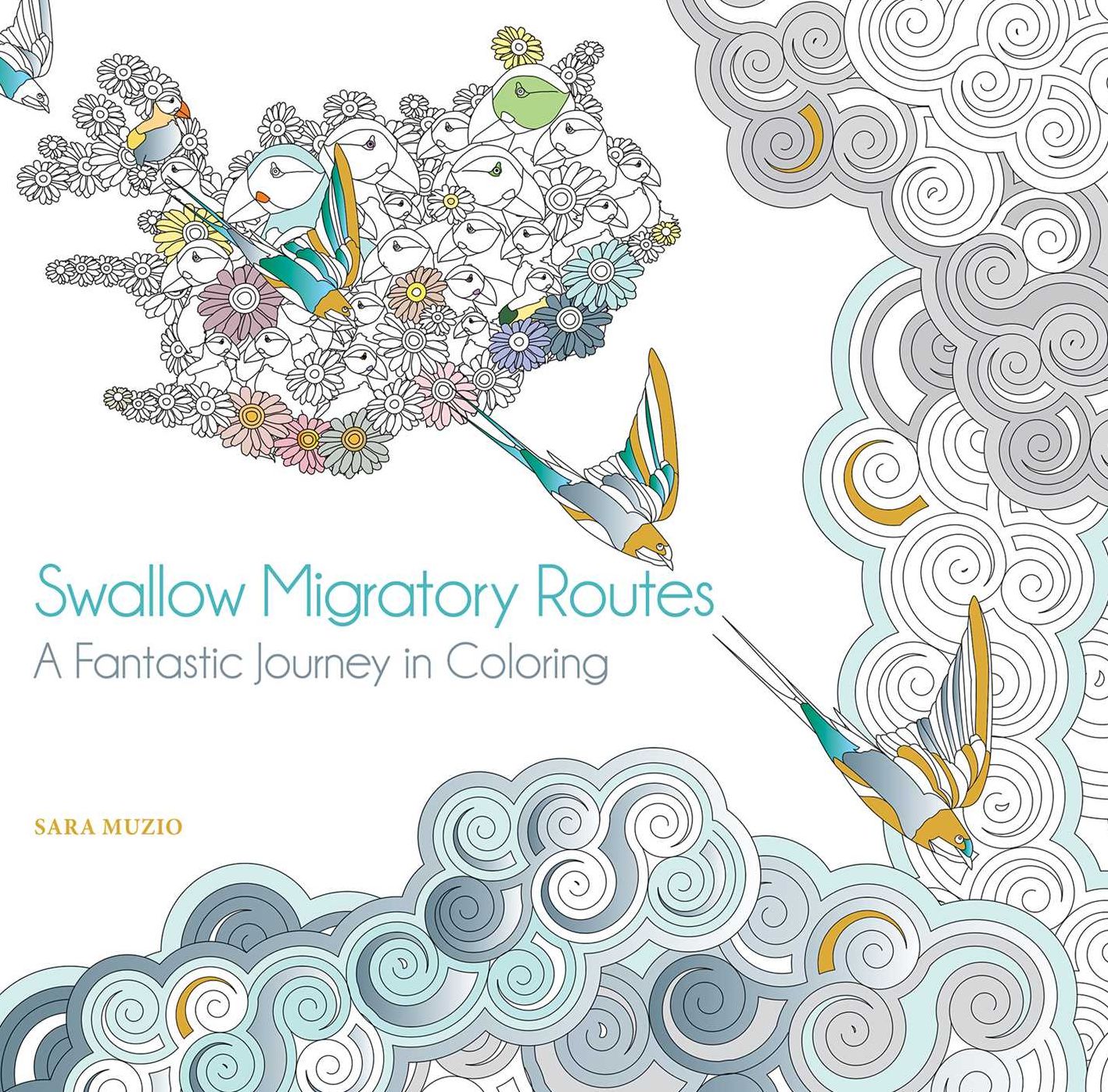 Swallow Migratory Routes: A Fantastic Journey in Coloring