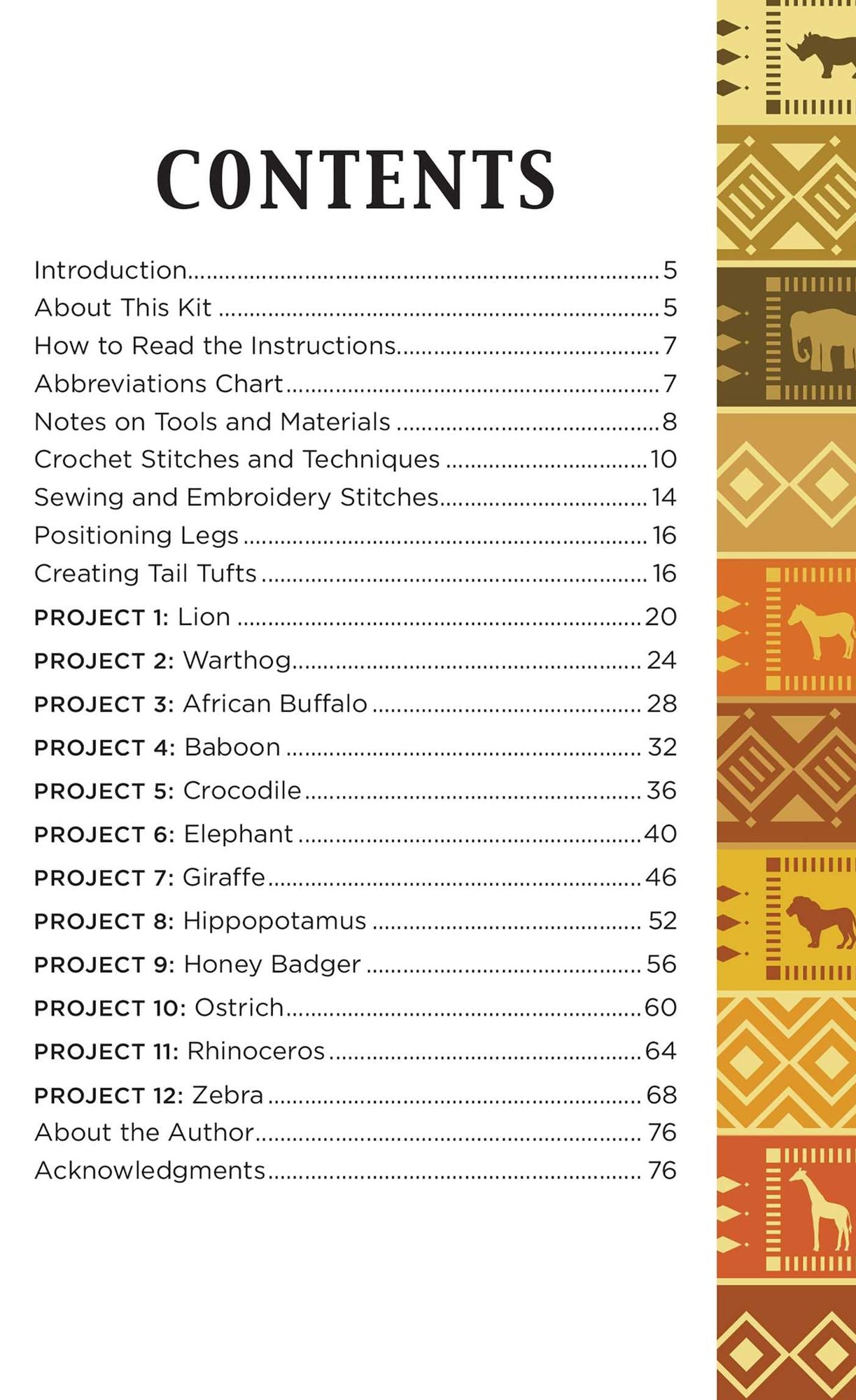 Animal Planet Safari Crochet