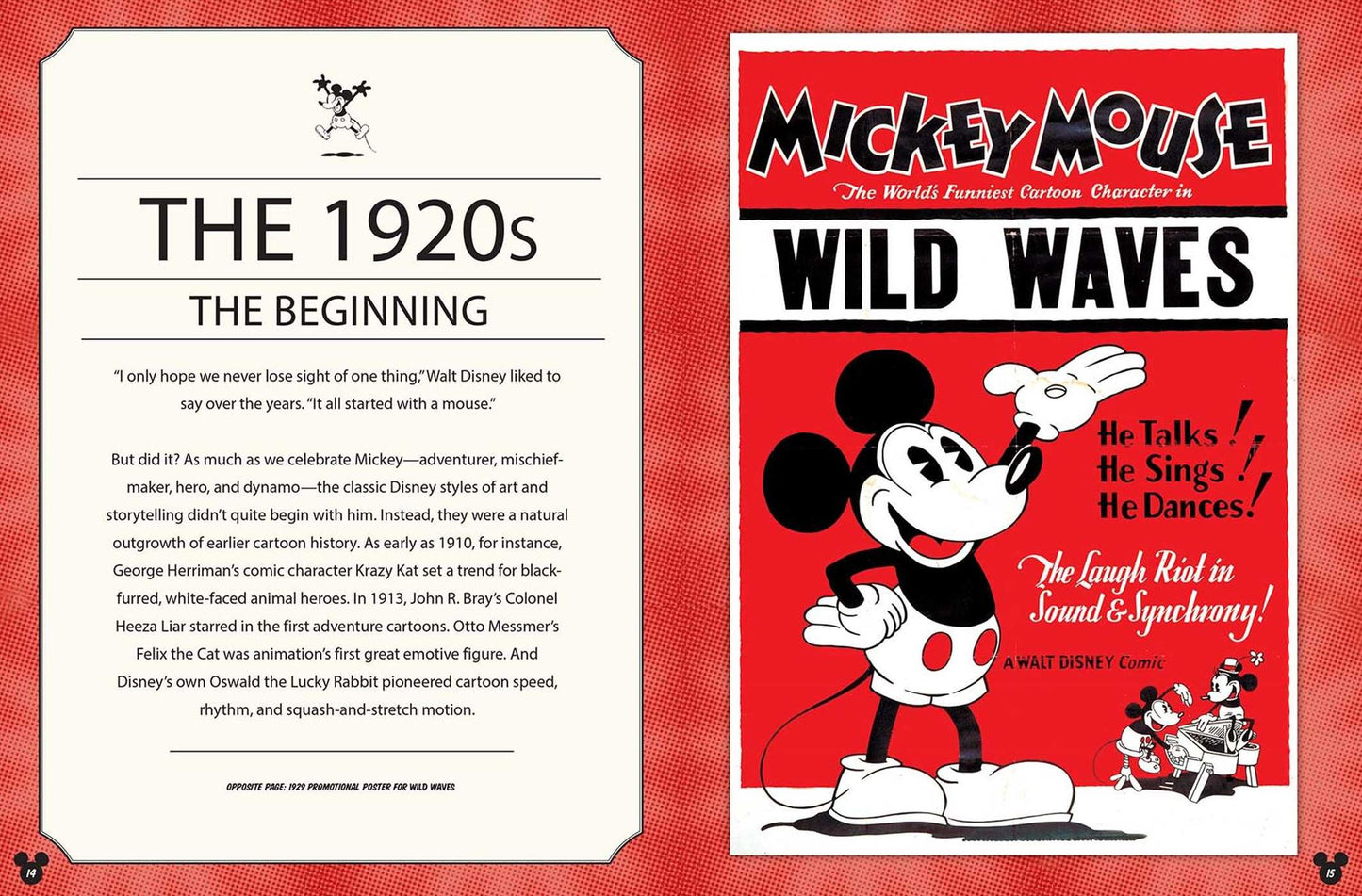 Disney Mickey Mouse & Friends Through the Decades Art Studio