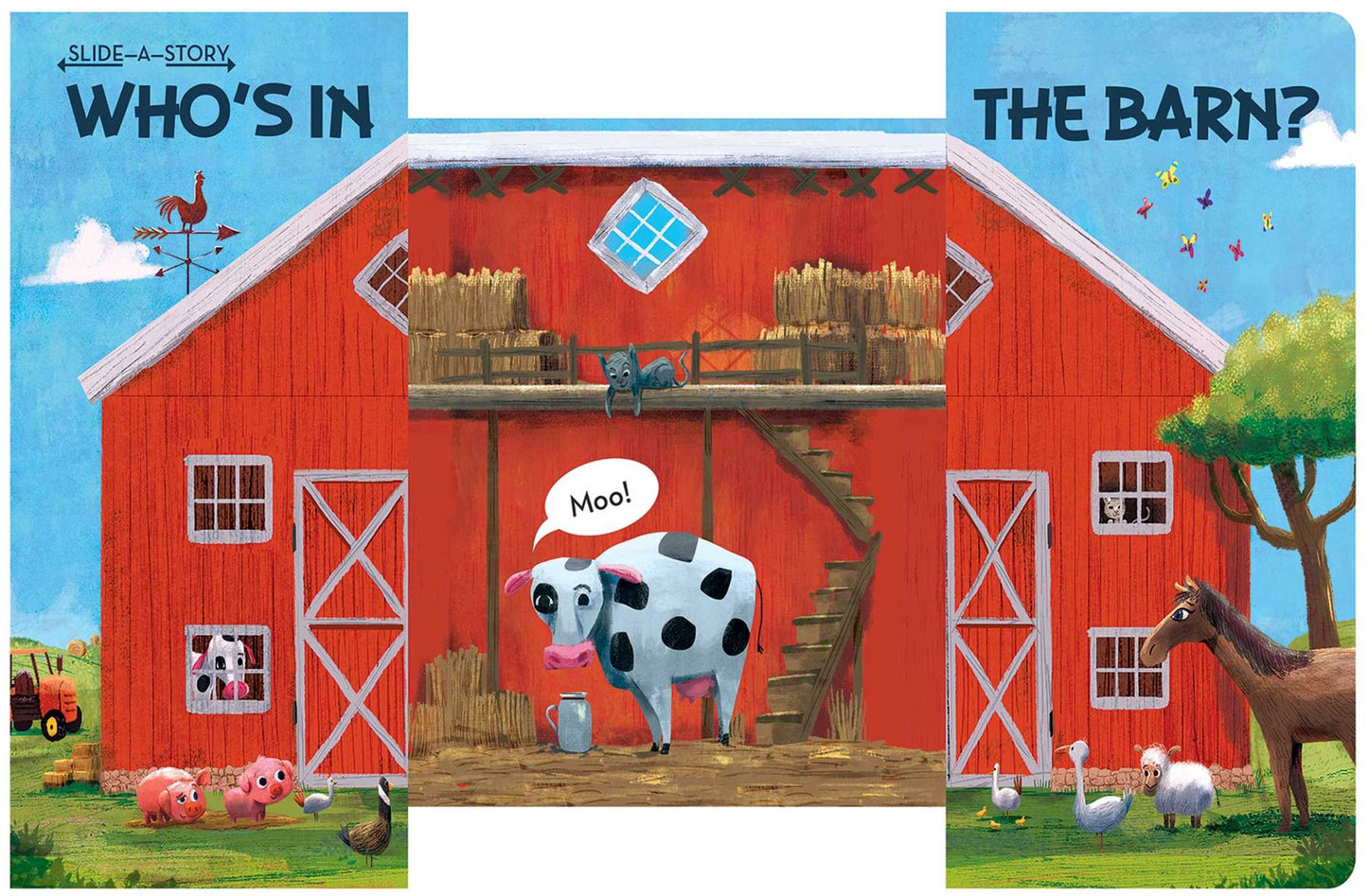 Slide-a-Story: Who's in the Barn?