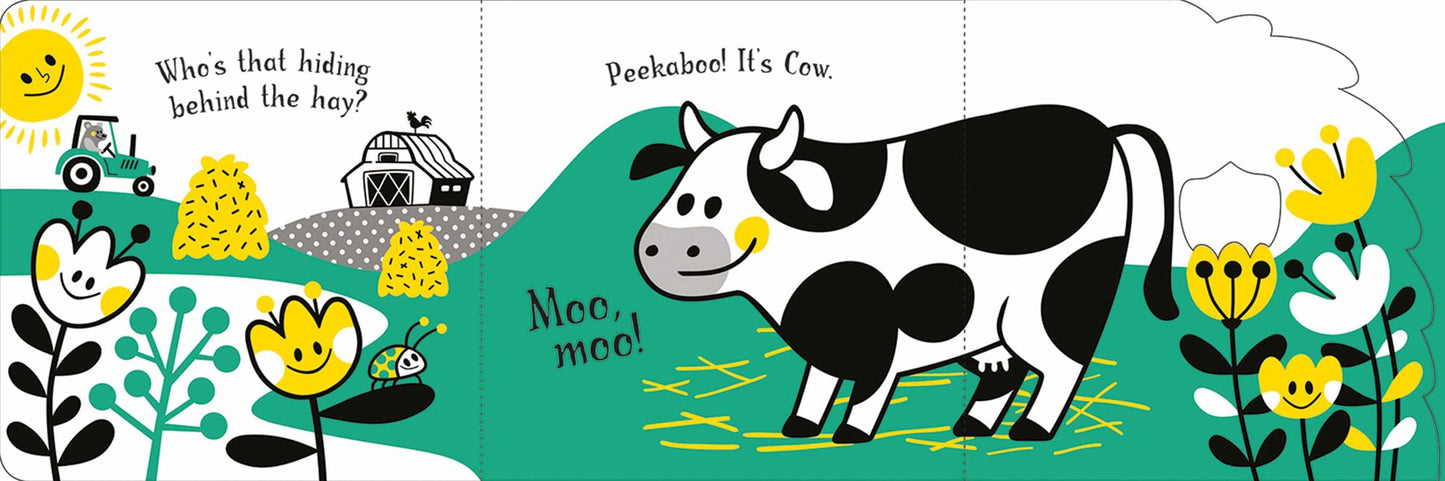 First Baby Days: Moo Peek-a-Boo